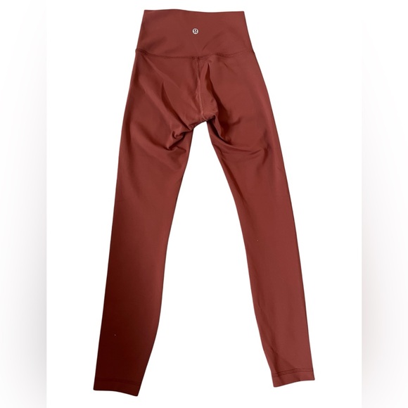 Lululemon Wunder Train High-Rise TerraCotta Leggings size 2/26 inseam - Picture 2 of 7